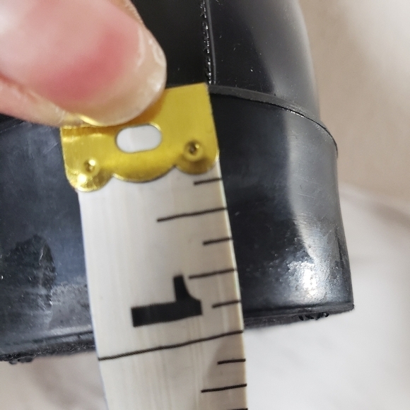 INC International Concepts Raelyn Black Pull On Ankle Rain Boots Sz 11M - Picture 10 of 11